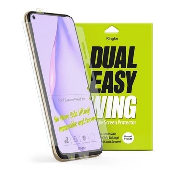 Folie Huawei P40 Lite - Ringke Dual Easy Full Cover 2 Pack Clear Folie Huawei P40 Lite - Ringke Dual Easy Full Cover 2 Pack Clear