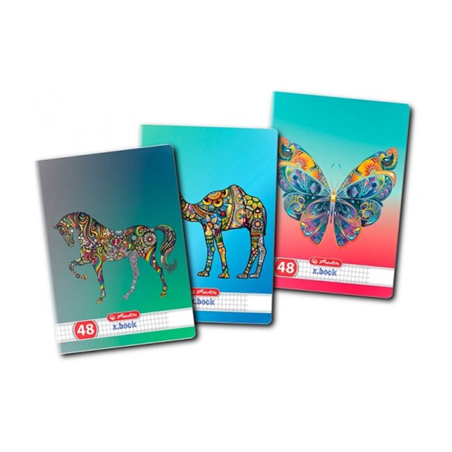 Set 10 Caiete A5, 48 File, 70 g/mp, Matematica, Motiv Zentangle