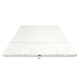 Topper 7 cm, 130x200, Husa Bio Bumbac Detasabila, Amo Dormire