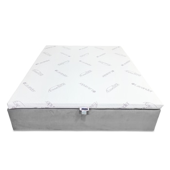 Topper 7 cm, 140x190, Husa Lavanda Detasabila, Amo Dormire Topper 7 cm, 140x190, Husa Lavanda Detasabila, Amo Dormire