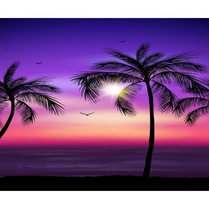 Tapéta Pálmafák5, 300 x 250 cm