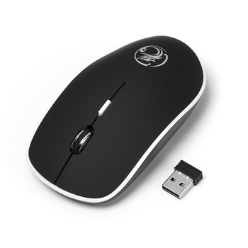 Mouse Silentios Techstar® iMice, Wireless, 1600 DPI, Ergonomic, Fara sunet, USB Mouse Silentios Techstar® iMice, Wireless, 1600 DPI, Ergonomic, Fara sunet, USB