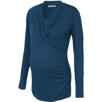 Bluza gravide/alaptare JoJo Maman Bebe, albastru, marimea S Bluza gravide/alaptare JoJo Maman Bebe, albastru, marimea S