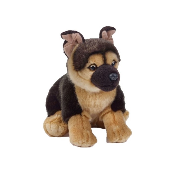 Venturelli National Geographic Plüss Játék, németjuhász kutya, 26 cm