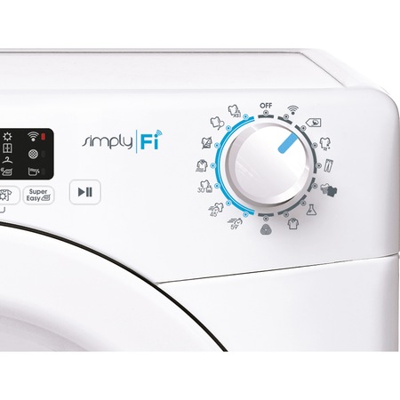 Uscator de rufe Candy Smart Pro CSO H8A2DE-S, Pompa de caldura, 8 kg, 14 programe, Clasa A++, Conectivitate, Alb