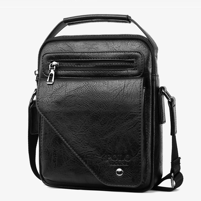 Geanta de umar pentru barbati Vicuna Polo GT296, model negru