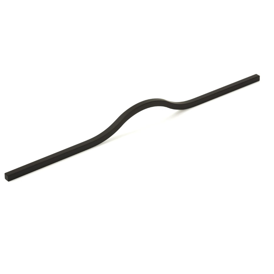 Maner pentru mobilier Brave negru mat, L= 600 mm