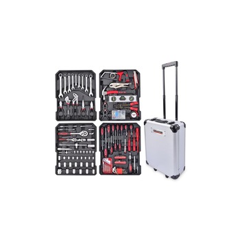 Valiza cu scule, Kreator, metalica , 253 piese Valiza cu scule, Kreator, metalica , 253 piese