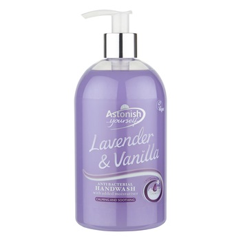 Sapun lichid antibacterian, Astonish, clean & protect lavender & vanilla 500 ml Sapun lichid antibacterian, Astonish, clean & protect lavender & vanilla 500 ml