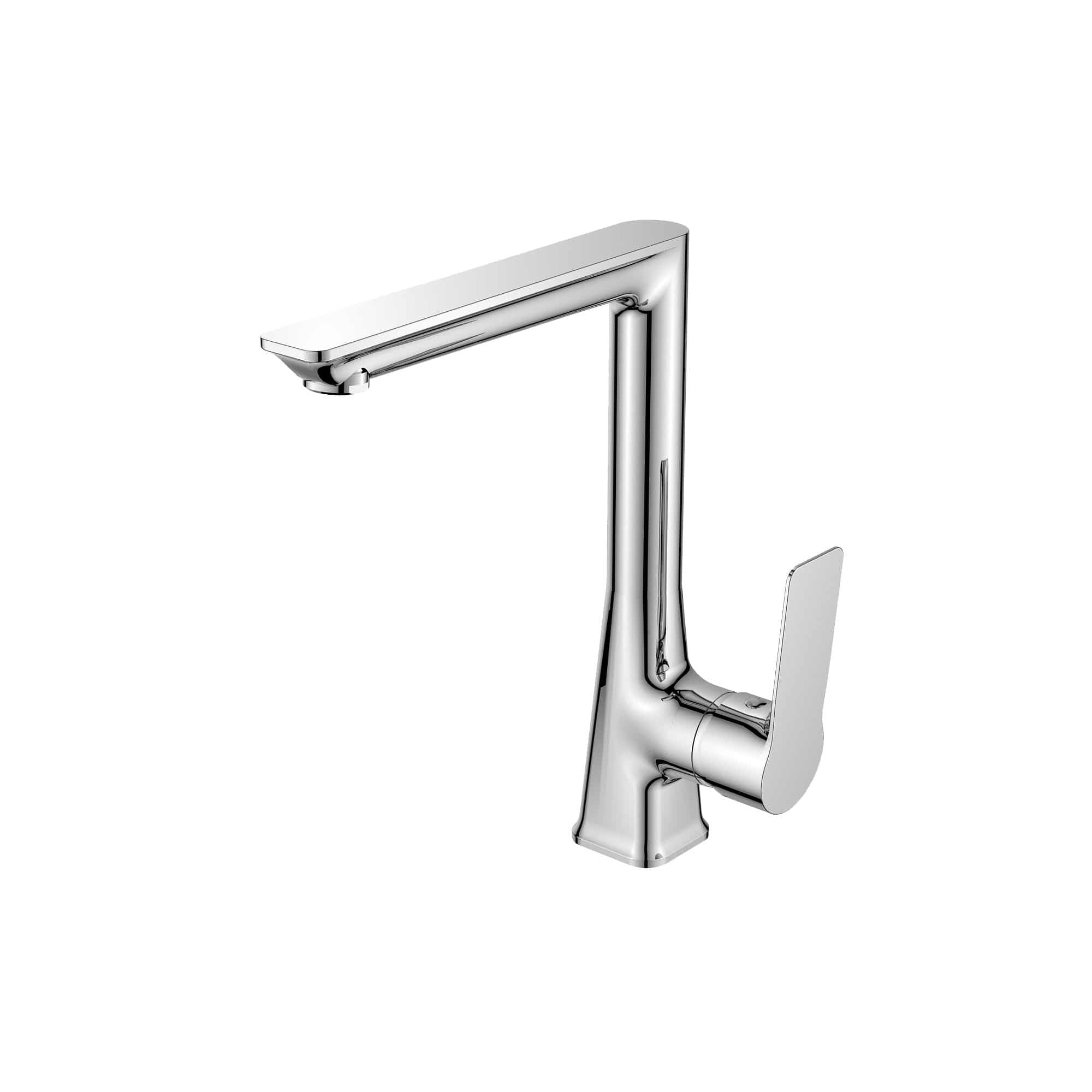 Baterie bucatarie Optima Onyx, OX-153.11, monocomanda, crom, cartus ceramic