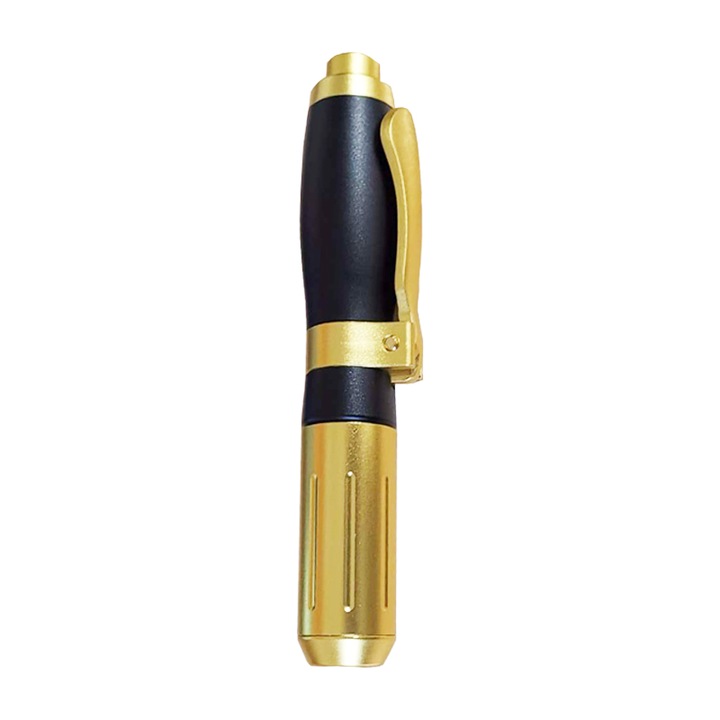 Hyaluron pen tű nélküli ajak és ráncfeltöltő eszköz, Black and Gold színben, 0,3ml