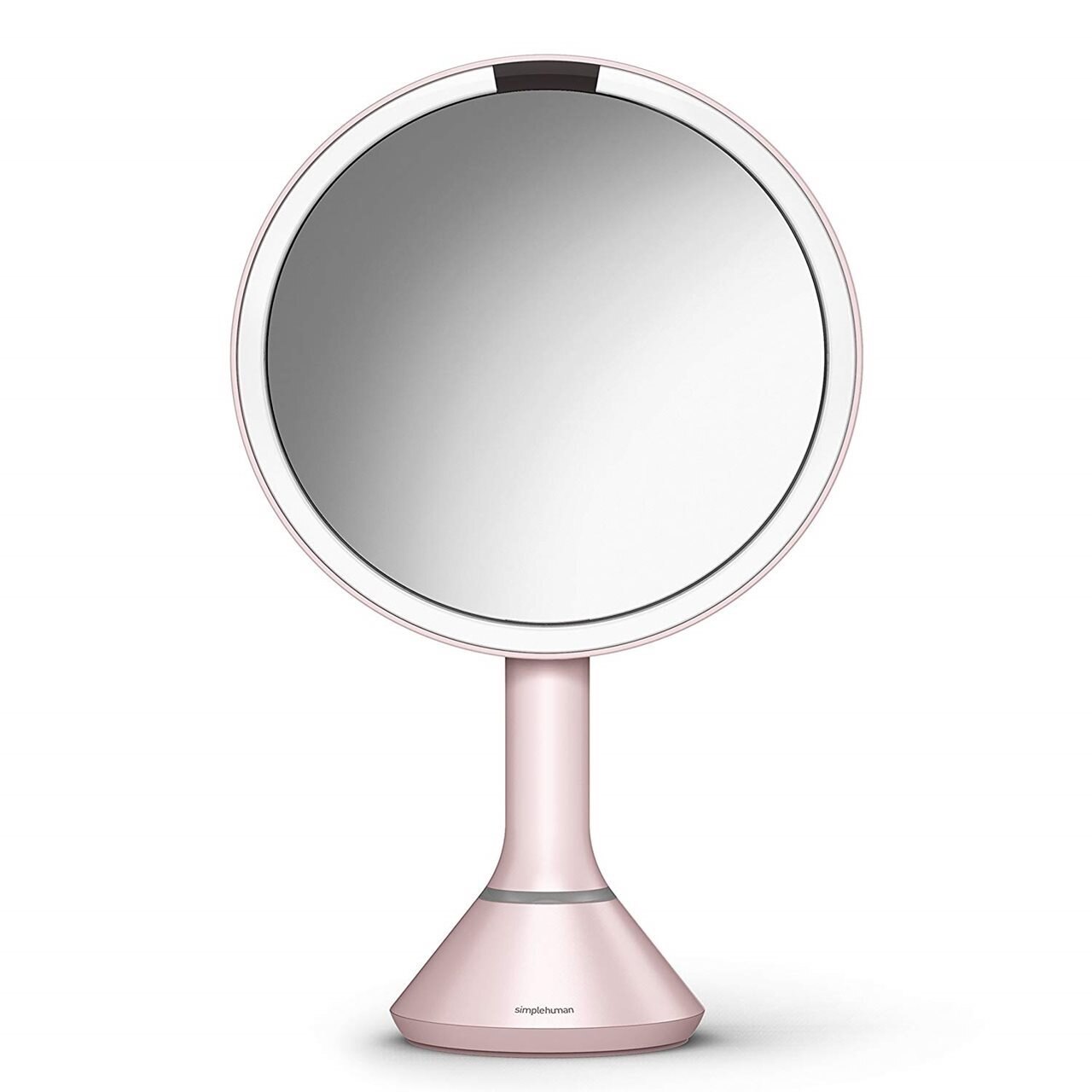 Oglinda cosmetica cu senzor, 23 cm, Pink - simplehuman