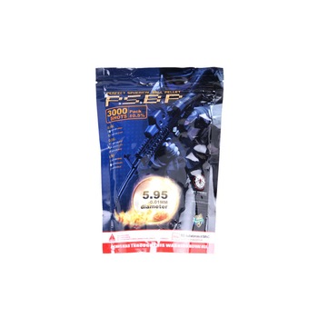 Bile Airsoft Perfect 0.25g 3000buc, albe Bile Airsoft Perfect 0.25g 3000buc, albe