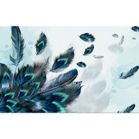 fototapet decorativ whiteback pene albastre in vant dimensiune 200x300 cm imagen 9_0_
0