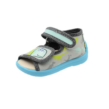Sandale pentru baieti 3F 3FB-8, Gri Sandale pentru baieti 3F 3FB-8, Gri