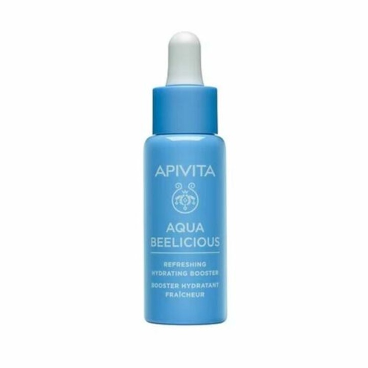 Ser facial, booster revigorant si hidratant, aqua beelicious, apivita, 30 ml