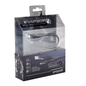 Adaptor Gioteck TX-Viper Anti-Twist Play and Charge Break Away Cable pentru Xbox One and PS4 Adaptor Gioteck TX-Viper Anti-Twist Play and Charge Break Away Cable pentru Xbox One and PS4