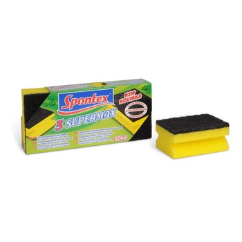 Set 3 bureti pentru bucatarie, cu canel , 9x67x4,3cm Set 3 bureti pentru bucatarie, cu canel , 9x67x4,3cm