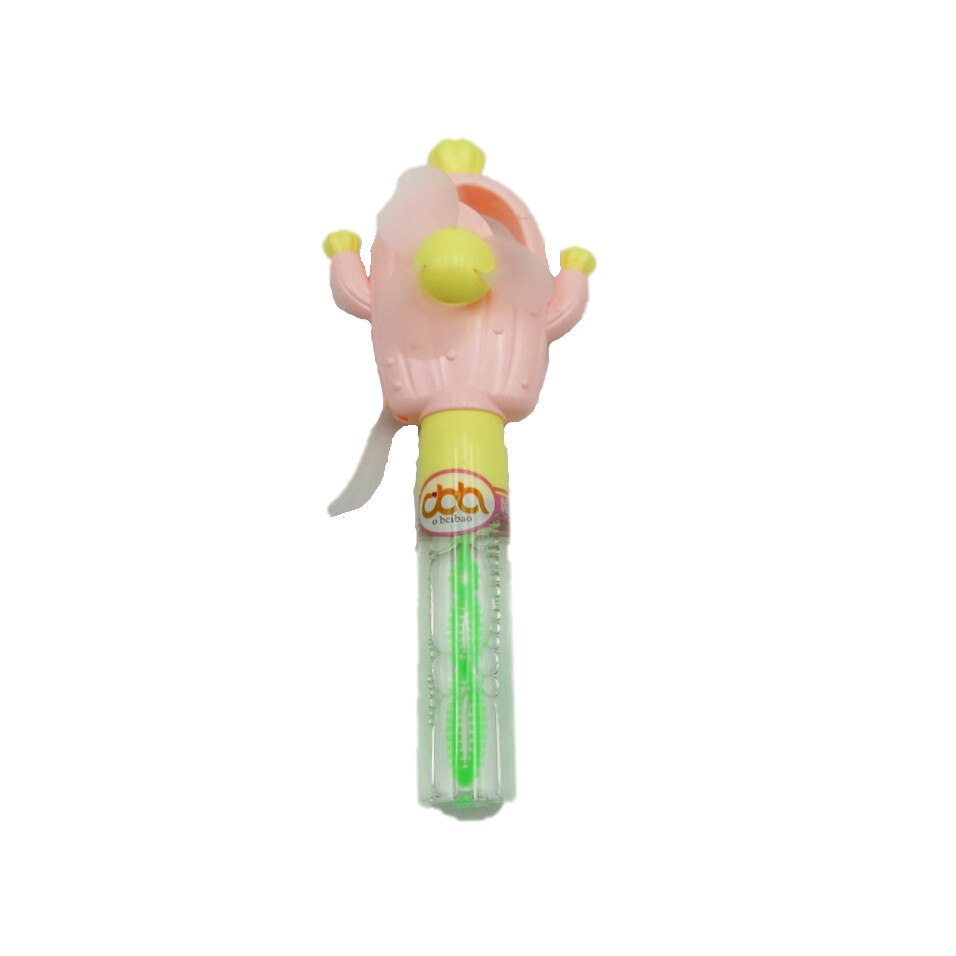 Jucarie de facut baloane in forma de cactus roz ,22cm