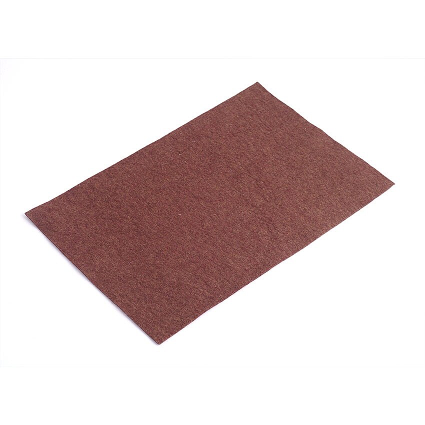 Coala A4 fetru natural moale, grosime 1 mm - castaniu