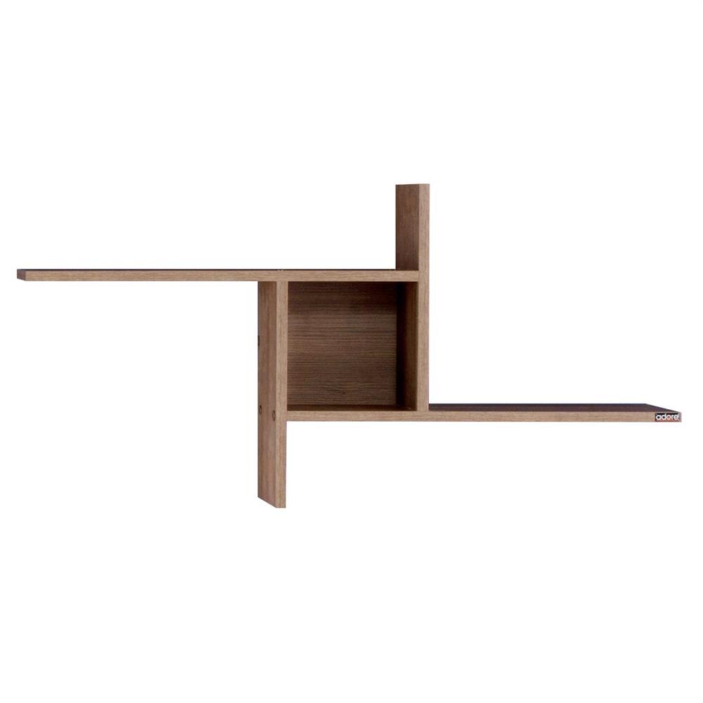 Raft de perete Adore Windmill, Nuca, 100x50x18 cm