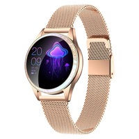 ceas smartwatch kingwear kw20 gold rezistent la apa ip68 64kb ram  512kb rom display 104 inch tft cu touch screen rezolutie 240  198 pixeli capacitate baterie 120mah imagen 42_0_
0