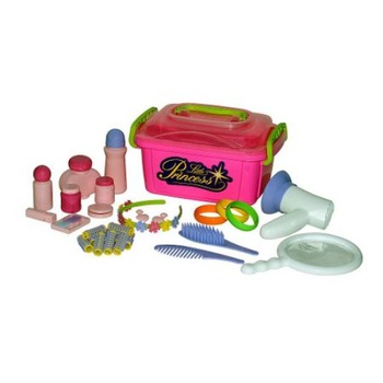 Set accesorii frumusete in gentuta pentru fetite, 44,5 x 33 x 38 cm Set accesorii frumusete in gentuta pentru fetite, 44,5 x 33 x 38 cm