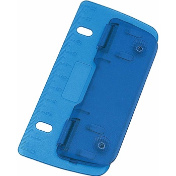 Perforator plat foi, portabil, 130 mm, plastic, Idena Perforator plat foi, portabil, 130 mm, plastic, Idena