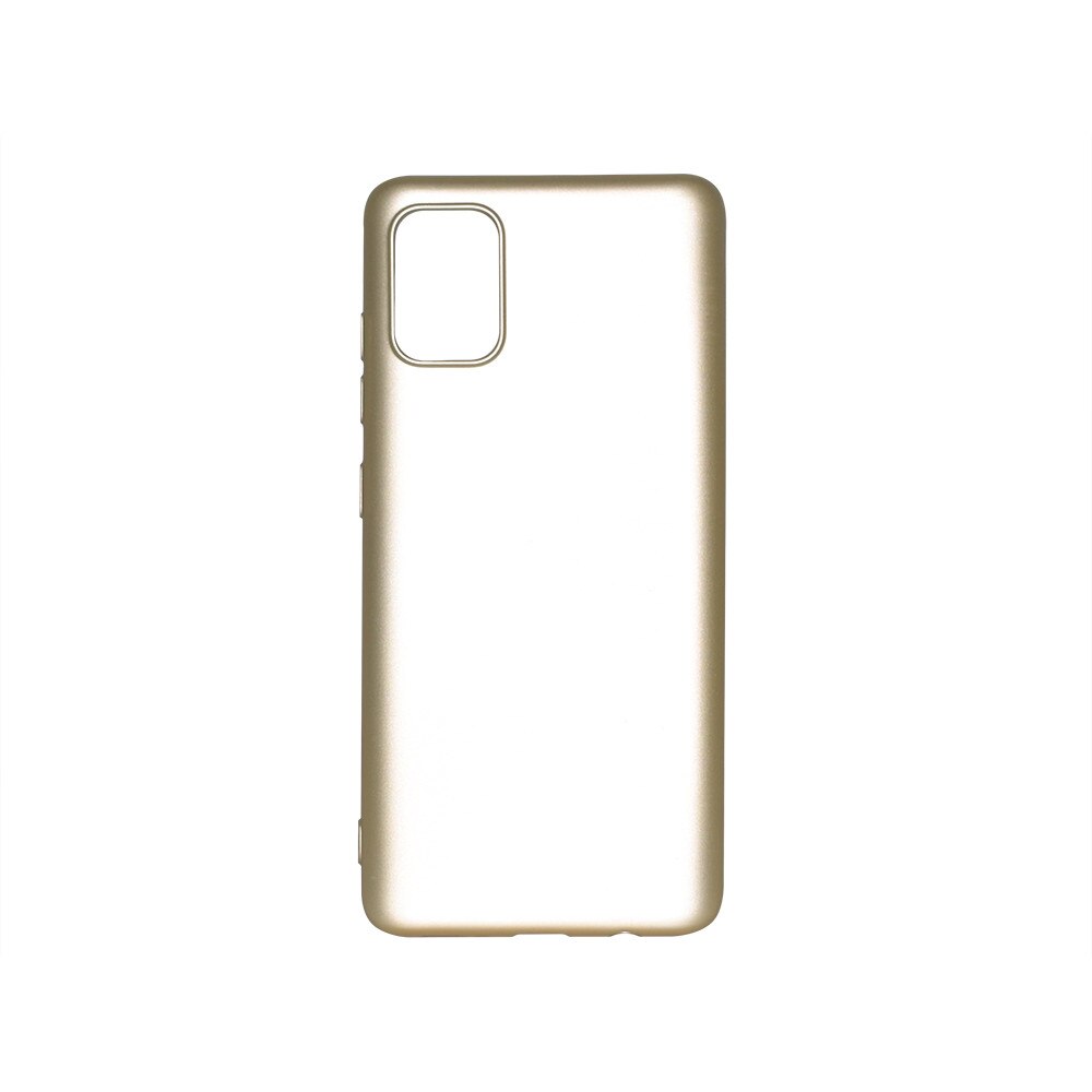 Husa de protectie spate Level pentru Samsung Galaxy A51, Silicon, Golden