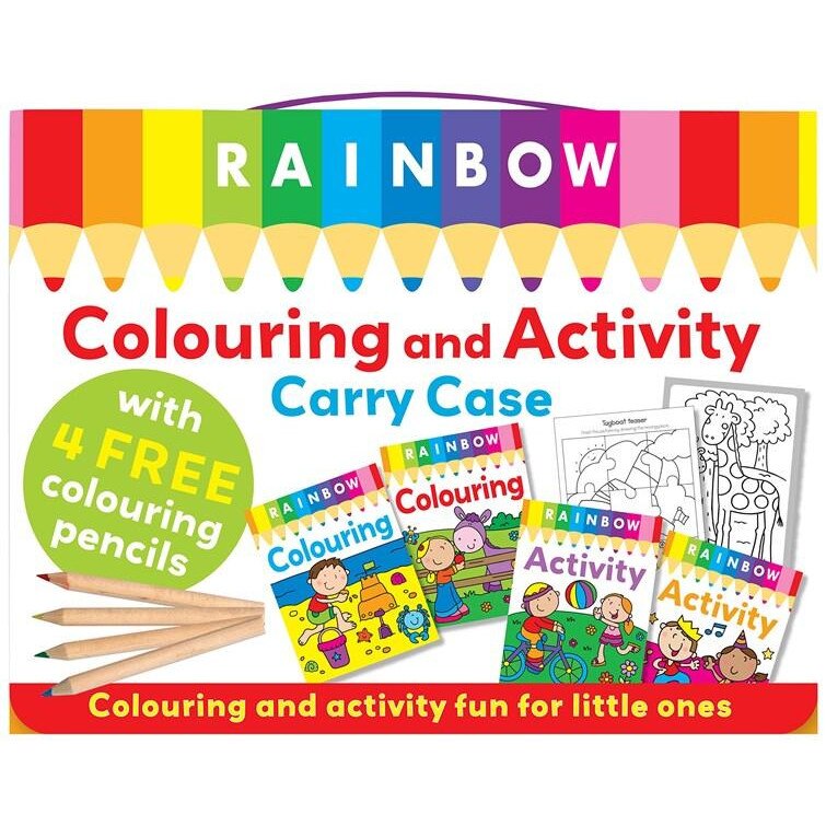 Rainbow Colouring Carry Case - Autumn Publishing