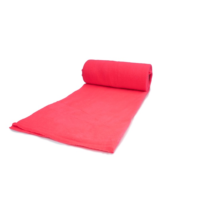 Tricotaje din Polar Fleece, gramaj 300 g/mp, Neon roz 50 cm x 155 cm