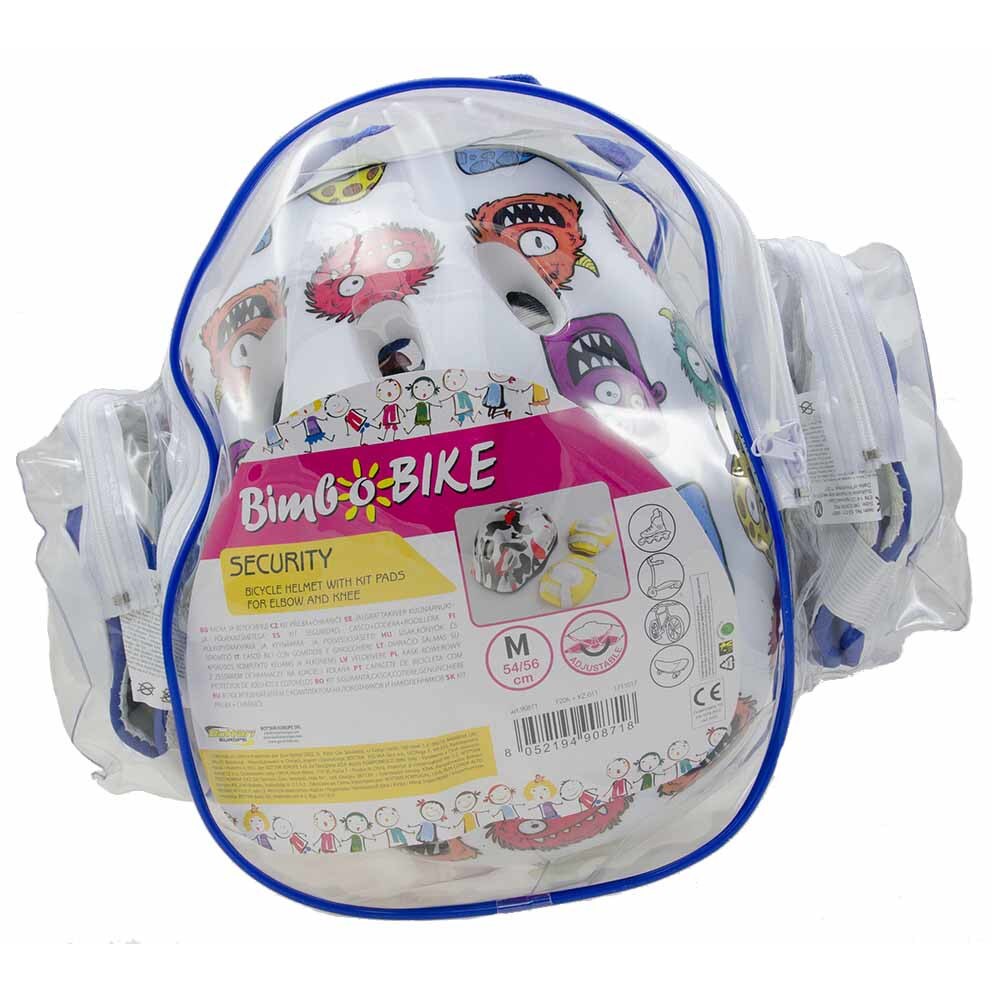 Kit siguranta: casca, cotiera, genunchiere SECURITY M