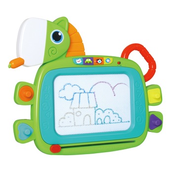 Jucarie interactiva M-Toys Tabla magnetica, cu lumini si sunete Jucarie interactiva M-Toys Tabla magnetica, cu lumini si sunete