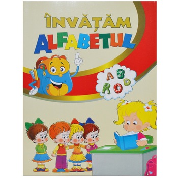 Caiet de colorat Vision ''Invatam Alfabetul'', 24 file Caiet de colorat Vision ''Invatam Alfabetul'', 24 file