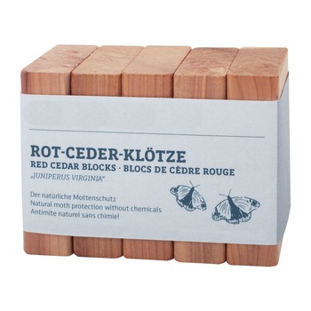 Set Caramizi din Lemn de Cedru Rosu, impotriva moliilor 5 buc Set Caramizi din Lemn de Cedru Rosu, impotriva moliilor 5 buc