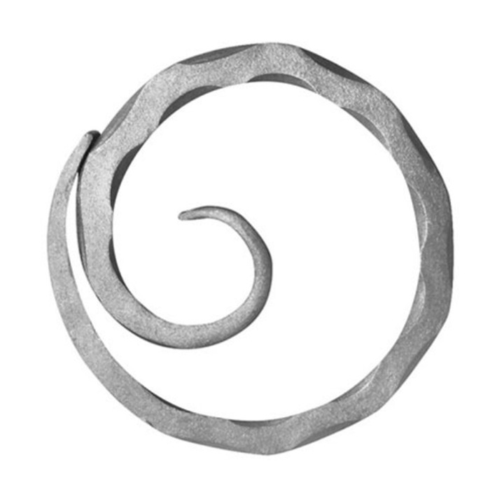 Cerc pentru balustrada si poarta, Stift Lux Design, Fier Forjat, 12cm