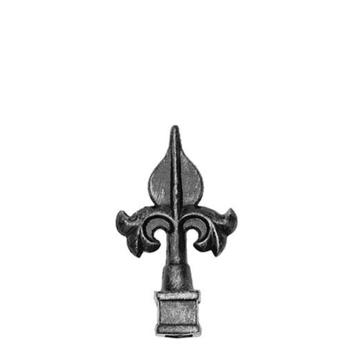 Varf turnat din fonta, Stift Lux Design, Fier Forjat, 11.5x6.5cm