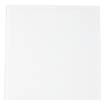 Panou frontal airroxy model dRim din sticla, 175x175, Alb Mat Panou frontal airroxy model dRim din sticla, 175x175, Alb Mat
