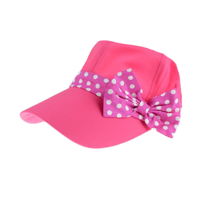 Sapca pentru fete NN, funda, Fucsia