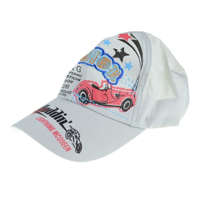 Sapca pentru baieti NN, imprimeu masini, Gri