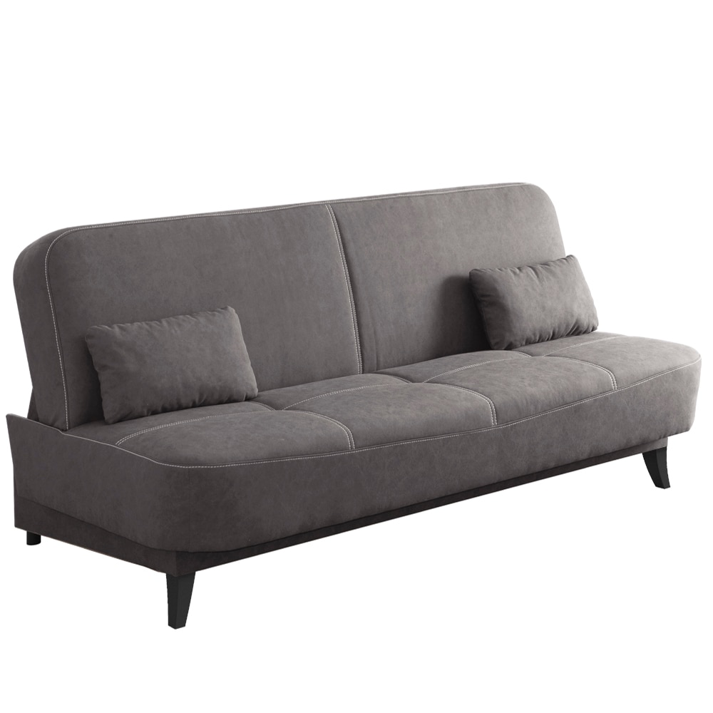 Canapea Extensibila Genarom Sephia Luis 16, Gri, 203 x 91 x 91 cm