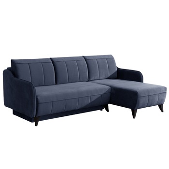 Coltar Extensibil Genarom Auris Mono 242, Universal, Albastru, 219 x 152 x 88 cm Coltar Extensibil Genarom Auris Mono 242, Universal, Albastru, 219 x 152 x 88 cm