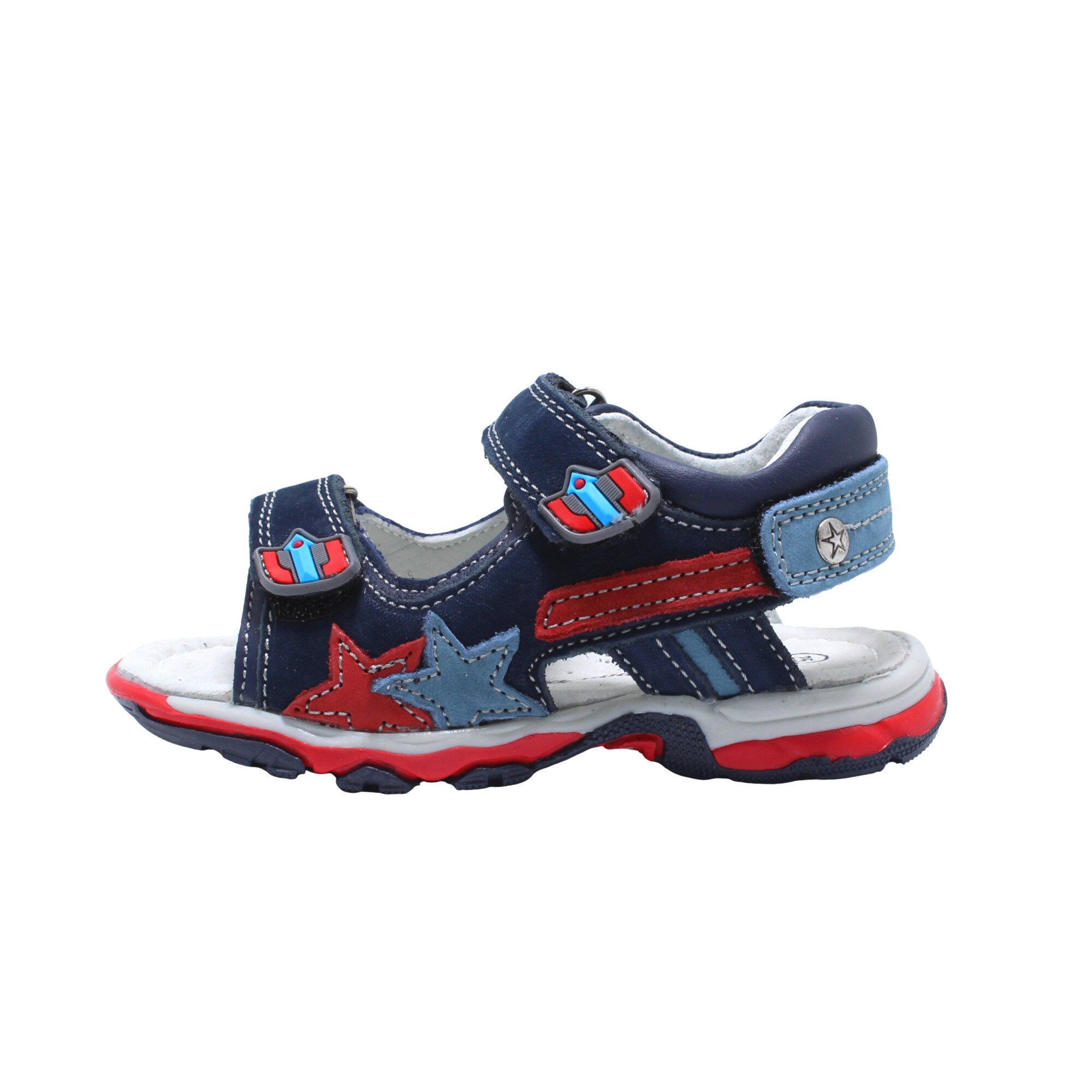 Sandale sport din piele Happy Bee, model 142704 navy