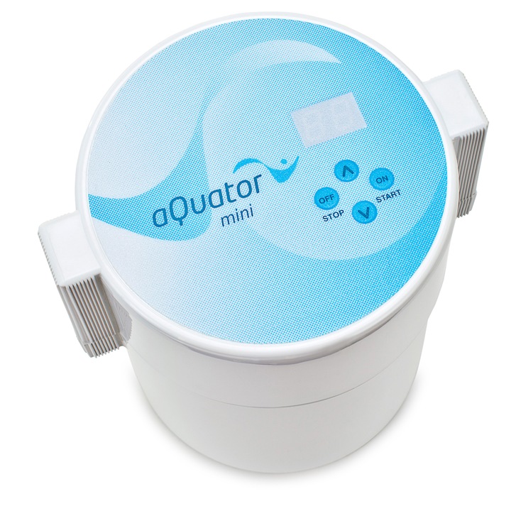 Йонизатор на вода Aquator Mini Silver, произвежда алкална и сребърна вода, 1.5l.