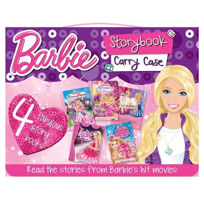 Barbie Storybook Carry Case - Mattel, ed 2014