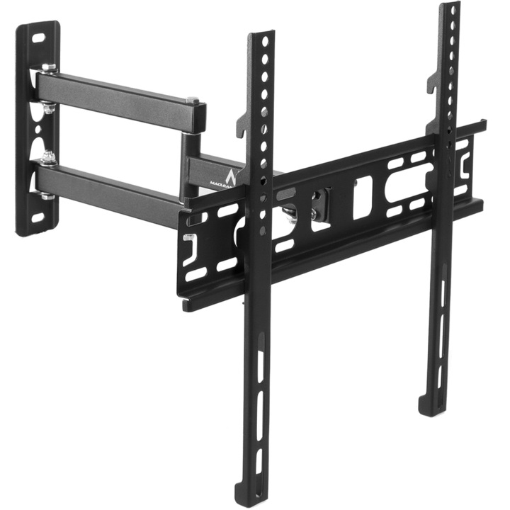 Стенна стойка за телевизор Maclean MC-761, 26-55 ", 30 кг, черна