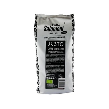 Cafea boabe BIO Italian Espresso - 1 kg Salomoni Cafea boabe BIO Italian Espresso - 1 kg Salomoni