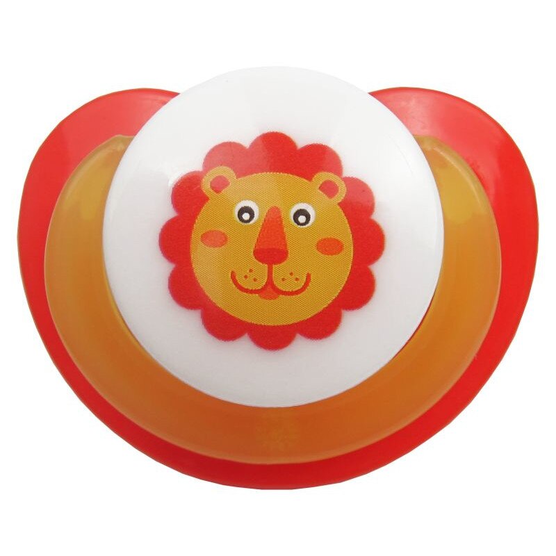 Suzeta silicon ortodontica decorata, Primii Pasi, R0335 leu, 6L+