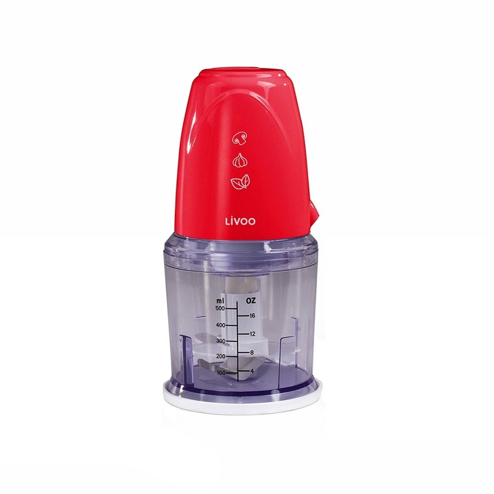 Tocator electric Livoo DOP207R, 260 W, 0,5 L