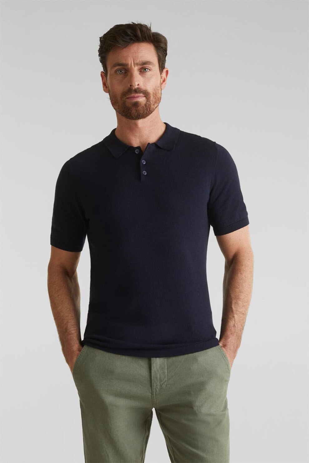 Esprit, Tricou polo, Bleumarin inchis